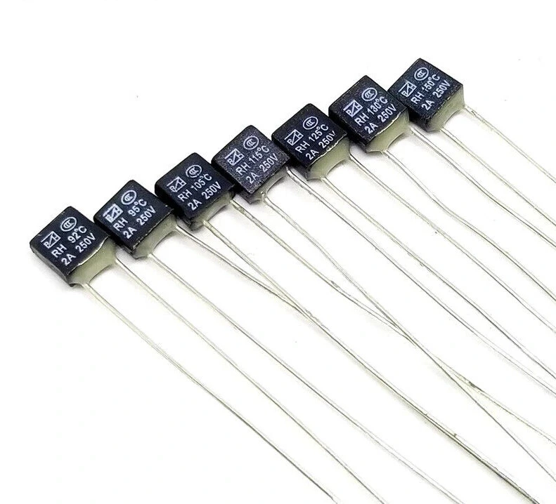 FUSIBLE THERMIQUE RH 250V 2A 92° à 150° FU002 - Photo 1/1