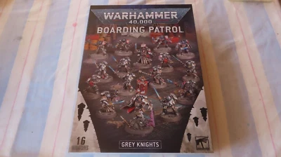 Warhammer 40k Boarding Patrol Grey Knights Army Games Workshop NIB Paladins - Image 1 of 4