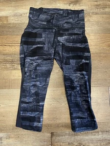 Leggings blu Lululemon Athletic Capri taglia 6 - Foto 1 di 14