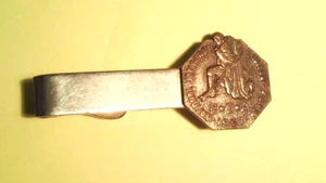 VTG 1957 NATIONAL JAMBOREE Boy Scout Souvenir Tie Clip BSA Valley Forge PA - Picture 1 of 4