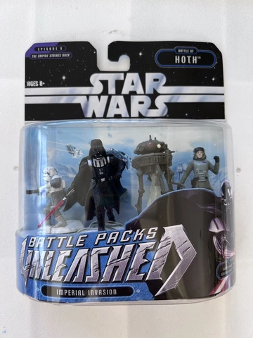 Star Wars Empire Strikes Back Unleashed Battle Packs Imperial Invasion SEALED Cover