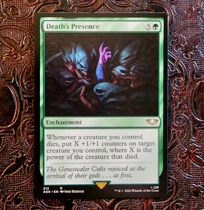 MTG | Death's Presence (212) | Warhammer 40,000 | Regular Rare NM-M - Picture 1 of 1