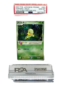 2007 Pokemon Fan Club 2000 Exp Points 001/PPP PLAY Promo Holo PSA 10 - Picture 1 of 2