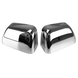 Tapas de cubierta de espejo retrovisor medio lateral superior cromadas para Ford F250 F350 Super Duty 17-18 - Imagen 1 de 8