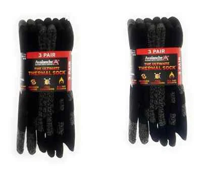 Calcetín térmico Avalanche Ultimate para hombre, 6 pares Foto 1 de 4