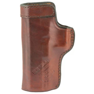 Don Hume H715M Clip-On IWB Holster Fits Glock 20 21 Right Hand Brown Leather - Picture 1 of 2