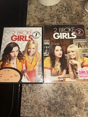 2 Broke Girls The Complete First Season MINT & Second Season DVD New Sealed - Image 1 of 4