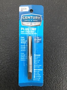 CENTURY 95107  3/8" - 16NC  SAE HIGH CARBON ALLOY PLUG TAP - Picture 1 of 1