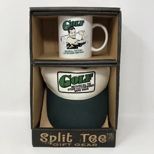 Split Tee Geschenk Ausrüstung Snapback Mütze & Tasse Geschenkset Golf "Weil alle anderen"... - Bild 1 von 5