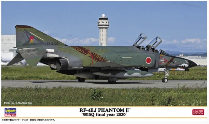 Hasegawa - 1/72 Rf-4ej Phantom II 501sq Final Year 2020