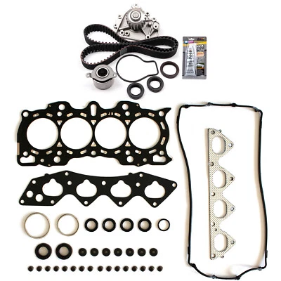 Timing Belt Water Pump Head Gasket Set For Honda CR-V 1997-2001 2.0L - Image 1 of 4