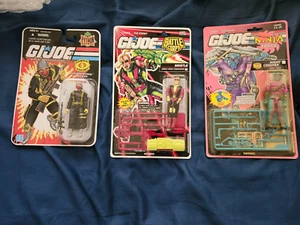 GI Joe Carded Cobra Gristle 25th/40th Python Patrol Officer Night Creeper V2 - Picture 1 of 11