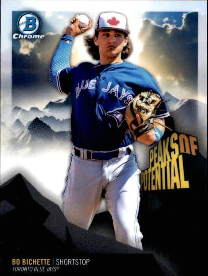 2018 Bowman Chrome Baseball Peaks of Potential Singles (Pick Your Cards) - Image 1 of 1