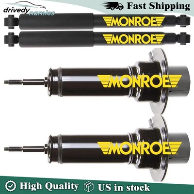 Juego de 4 piezas de amortiguadores de suspensión delantera y traseros Monroe para Jeep Liberty 2002-2012 Foto 1 de 4