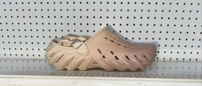 Zuecos Crocs Echo Ombre Latte de goma para hombre talla 9 209909 Foto 1 de 4