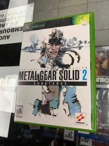 Metal Gear Solid 2 : Substance - Microsoft Xbox Original - Bon état CIB NTSC - Photo 1 sur 7