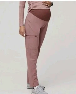 Figs Yola Maternity 2.0 Mineral Mauve Scrub Hose Damen Größe Medium Neu - Bild 1 von 7