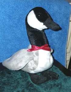 1998 TY Loosy The Goose Beanie Baby "gebraucht" aus Verpackung neuwertig nicht mehr produziert - Bild 1 von 5