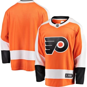 Men's Fanatics Orange Philadelphia Flyers Breakaway Home Jersey - Picture 1 of 7