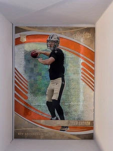 2025 Absolute Tyler Shough RC Orange /325 New Orleans Saints Rookie SP - Picture 1 of 2
