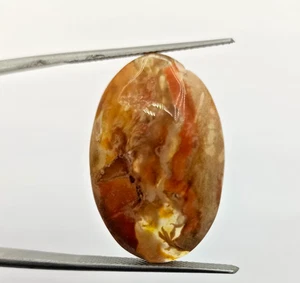 100% Natural Rare Yemeni Agate Oval Cut Loose Gemstone 20 CT - Picture 1 of 5