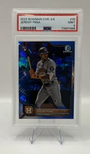 Bowman Chrome Sapphire Edition 2022 - Jeremy Peña #35 Rookie RC - PSA 9 como nuevo - Imagen 1 de 2