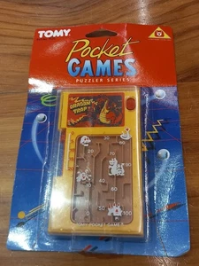 Tomy Pocketfuls Dragon Trap Handheld Timer Pocket Game Vintage Collectible BNIB - Picture 1 of 2