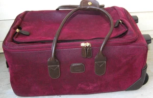 "Bric's Life 22"" Borgoña Bolsa de Lona con Ruedas Traje de Viaje Estuche Equipaje de Mano" - Imagen 1 de 24