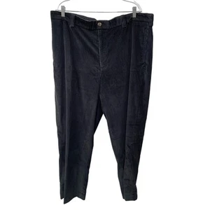 L.L. Bean Classic Fit 100% Baumwolle High Rise Cordhose Schwarz Herren Größe 42W - Bild 1 von 10