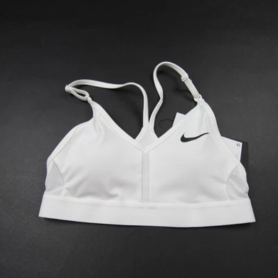 Sujetador deportivo Nike Dri-Fit para mujer blanco nuevo con etiquetas Foto 1 de 4