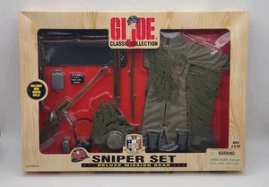 GI Joe Sniper Set Deluxe Mission Gear Authentic 1998 Hasbro In Org Package - Picture 1 of 7