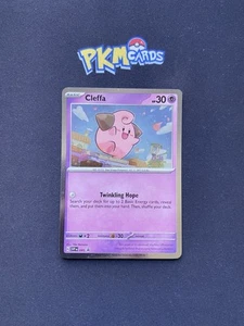 Juego de cartas coleccionables Pokémon Cleffa SVP095 Black Star Promo LP. - Imagen 1 de 3