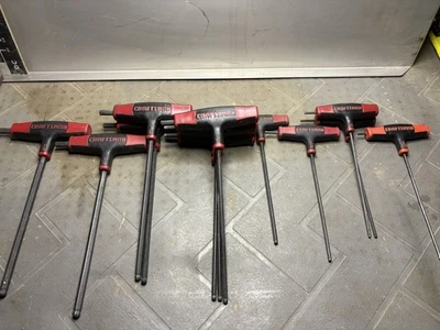 12 Pcs , CRAFTSMAN Hex Keys (Allen Wrenches)  Mixed Sizes,  Standard . - Image 1 of 4