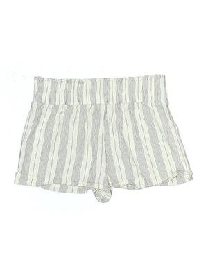 Pantalones cortos plateados Forever 21 para mujer L Foto 1 de 2