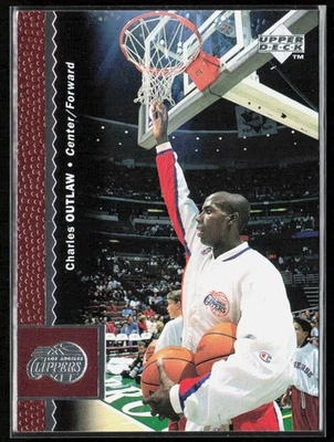 1996-97 Upper Deck Charles Outlaw Los Angeles Clippers #233 - Image 1 of 2
