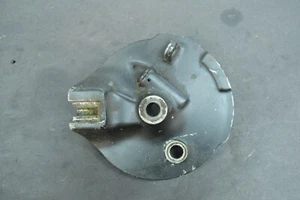 SUZUKI TS 185 TS185 1973 FRONT WHEEL HUB DRUM BRAKE SHOE PANEL PLATE - Picture 1 of 6