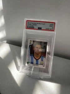2014 PANINI WORLD CUP STICKERS 430 LIONEL MESSI ARGENTINA PSA 9 - Picture 1 of 1