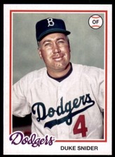 2022 Archives Base #103 Duke Snider - Brooklyn Dodgers