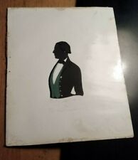 H. Bausch ? als Mann - ca. 1840er Jahre ? Schattenriss Silhouette Studentika ?