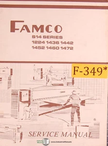 Manual de piezas de servicio de cizallamiento y cableado serie Famco S14 - Imagen 1 de 3