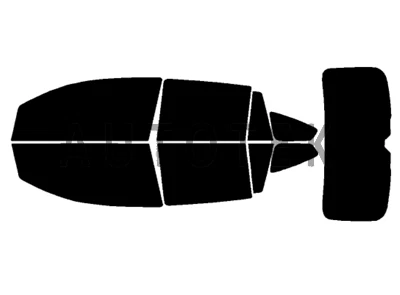 Película precortada en todos los lados + ventana trasera cualquier tono % para Dodge Caliber 2007-2012 Foto 1 de 4