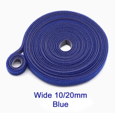 Back to Back Hook and Loop Tape Double Sided Strapping - Width 10mm - Six colors - Image 1 of 4