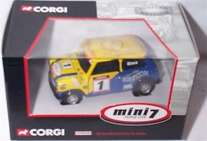 Mini 7 Racing Club Tim Sims CC82233 Neu verpackt Corgi 1-36 öffnende Haustüren - Bild 1 von 1