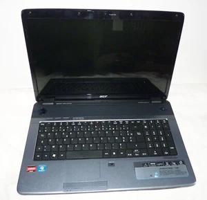 PC portable HS Acer Aspire 7540G-304G64Mn 17" - AMD Athlon II X2 M300 2.0GHz W7 - Imagen 1 de 5
