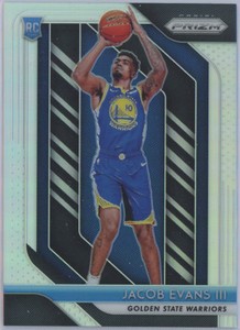 2018-19 Panini Prizm Prizms Silver #212 Jacob Evans III Warriors RC