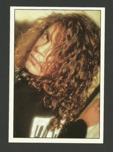 INXS Band Michael Hutchence #51 1989 Panini Pop Rock Music Sticker Italy