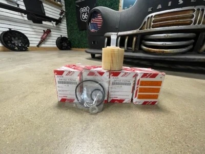(4) 04152-YZZA6 Oil filter  TOYOTA COROLLA PRIUS SCION IM XD Genuine oe w gasket - Image 1 of 3