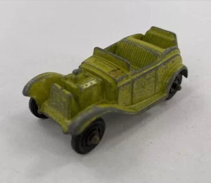 Vintage Tootsie Toy USA Roadster gelb Metall Auto - Bild 1 von 12