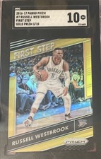 2016 Panini Prizm 1ST Step Mark Westbrook Gold Prizm:10 SGC 10💎MINT💎POP  1