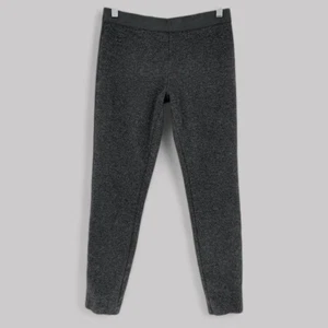 J. Crew Pants Womens Sz 4 Gray Ponte Legging Pixie Ponte Exposed Zip Back 31090 - Picture 1 of 11
